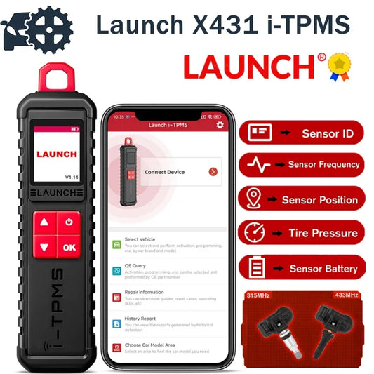 Launch I-TPMS Handheld TPMS Service Tool for X-431 Scanners