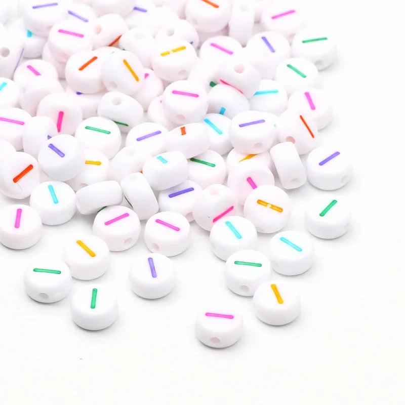 Laudsong Alphabet Beads A To Z Acrylic Spacer Beads For Jewelry Making
