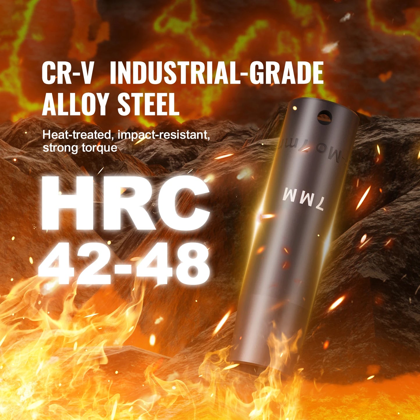 SucceBuy Cr-V Alloy Steel Impact Socket Set For Auto Repair