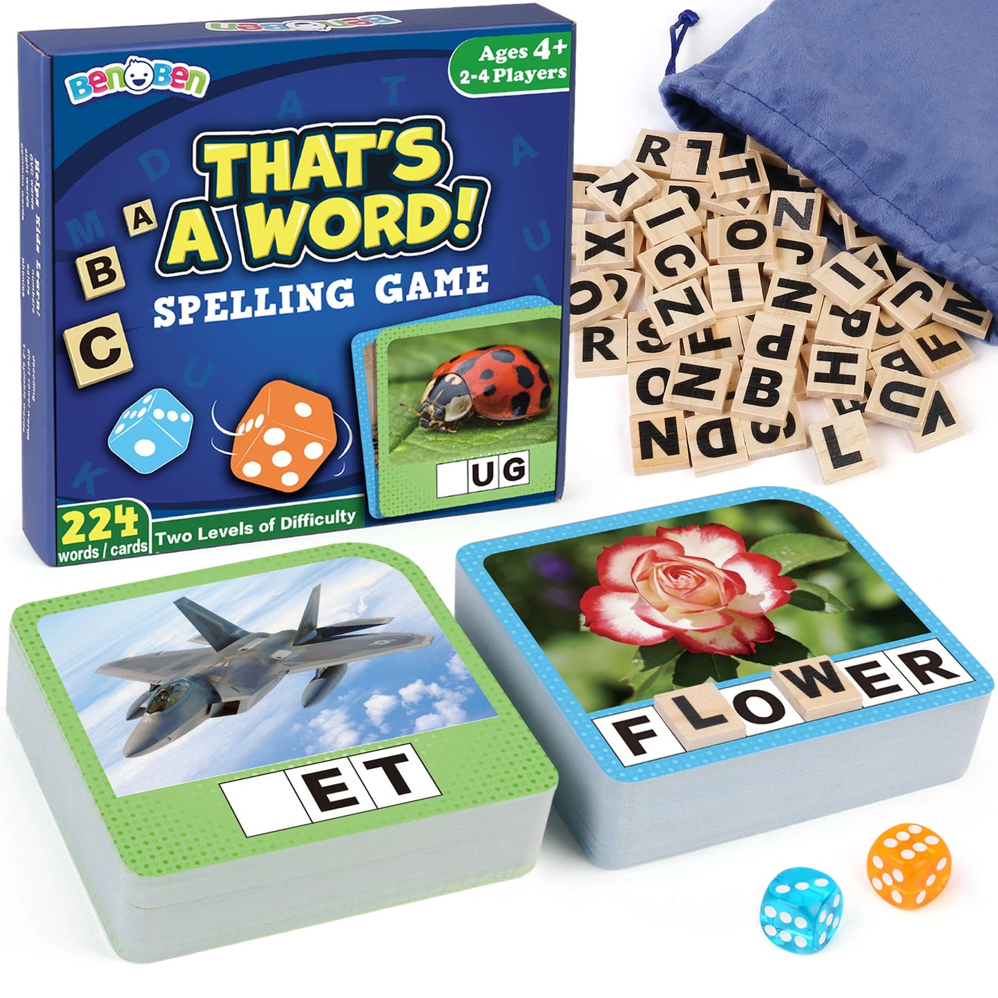 Spelling Games With 224 Flash Cards For Kids Educational Fun