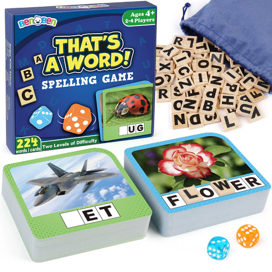 Spelling Games With 224 Flash Cards For Kids Educational Fun