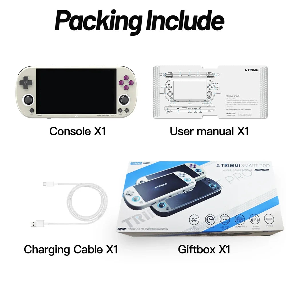 TRIMUI Smart Pro Handheld Console With IPS Screen Linux System