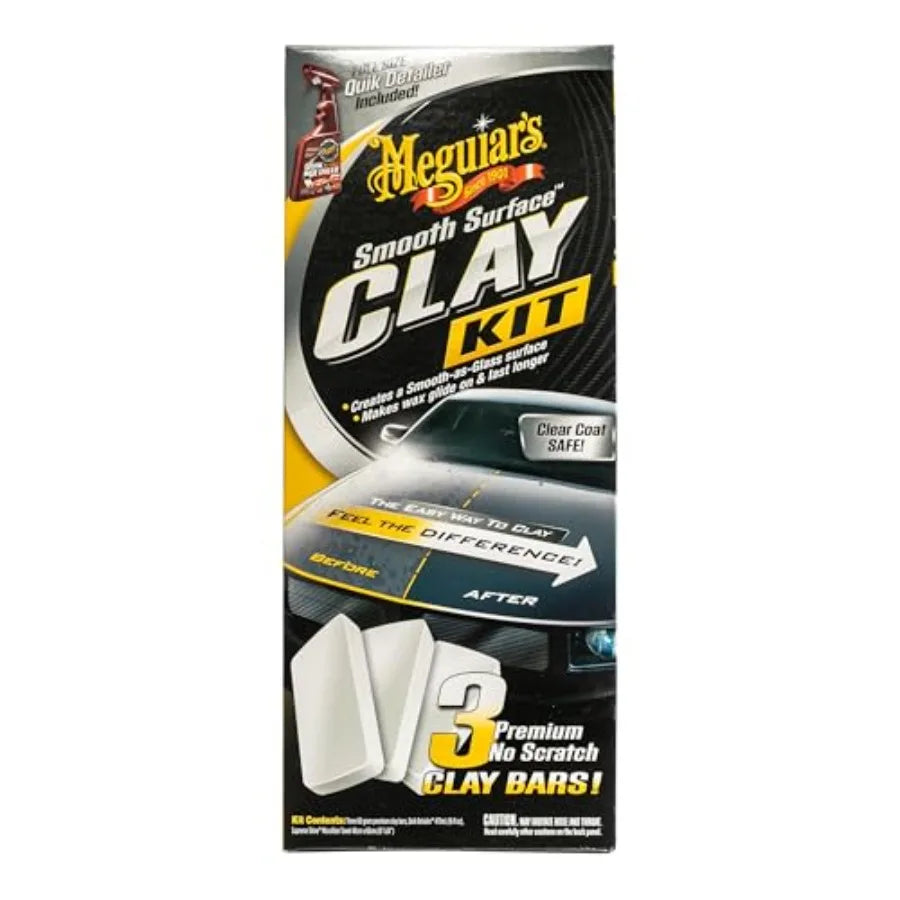 G191700 Smooth Surface Clay Kit Safe and Easy Car Claying Finish