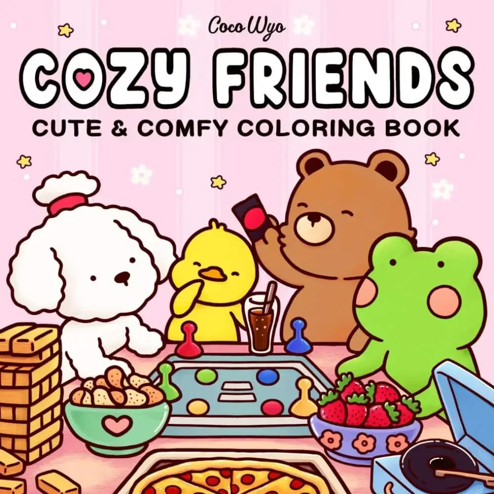 Spooky Cutie Coloring Book For Adults And Teens With Creatures