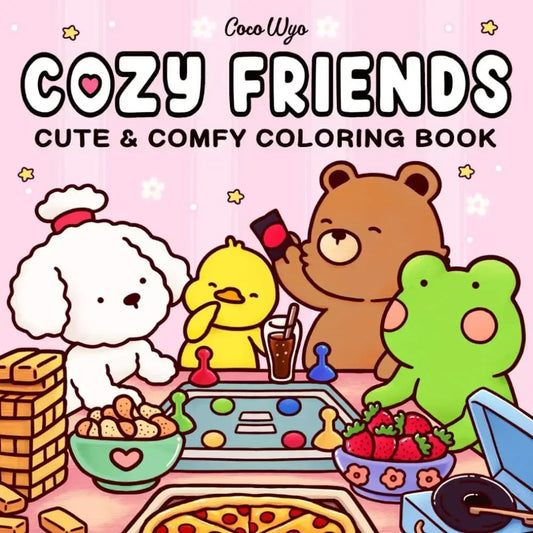 Spooky Cutie Coloring Book For Adults And Teens With Creatures