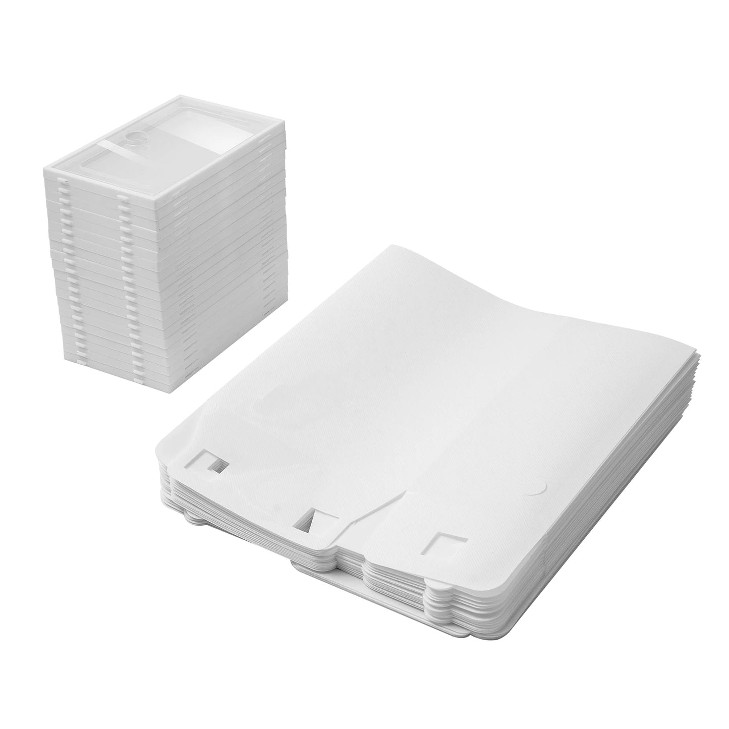 Foldable Transparent Shoe Box Set 20 To 24 Pcs Stackable