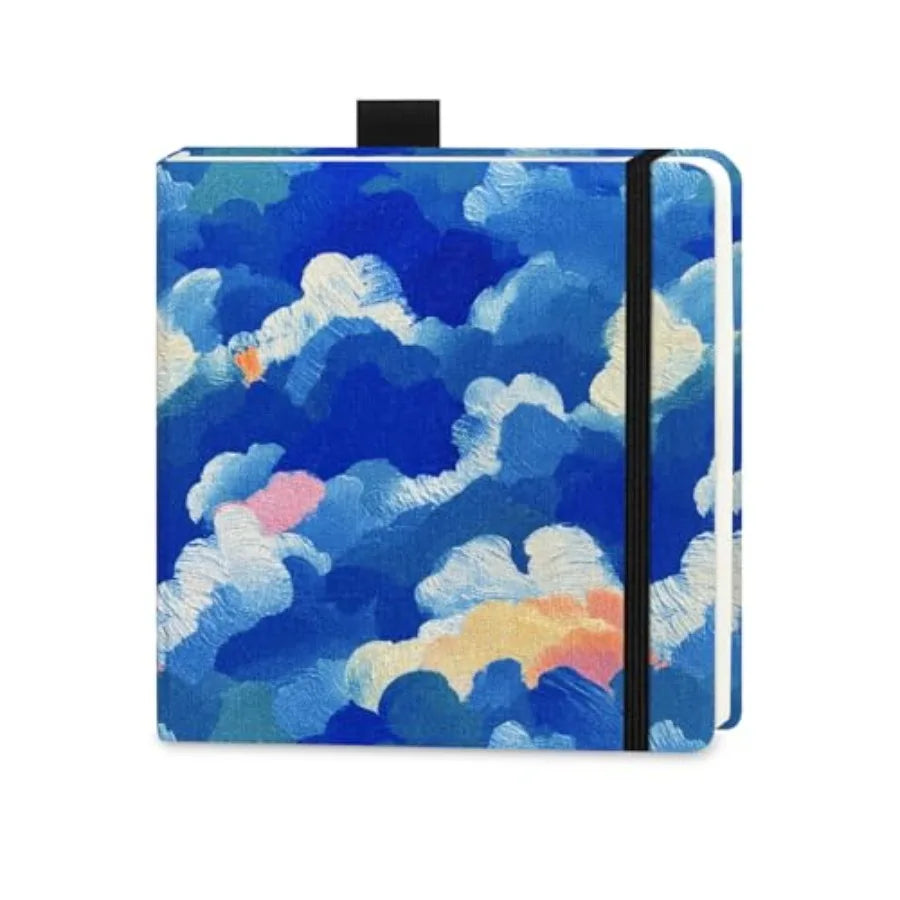 Handmade Cloth Hardcover Travel Journal With Watercolor Paper 140lb