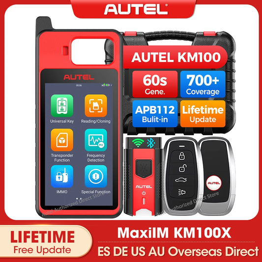 Autel MaxiIM KM100 KM100X Key Fob Programmer For IMMO Keys