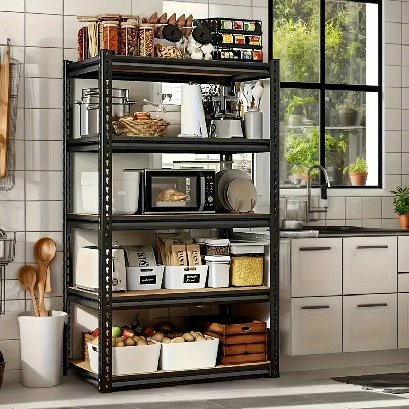 Heavy Duty Garage Racking 5 Tier Shelving 500 And 2000